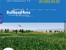 Tablet Screenshot of bullheadareachamber.com